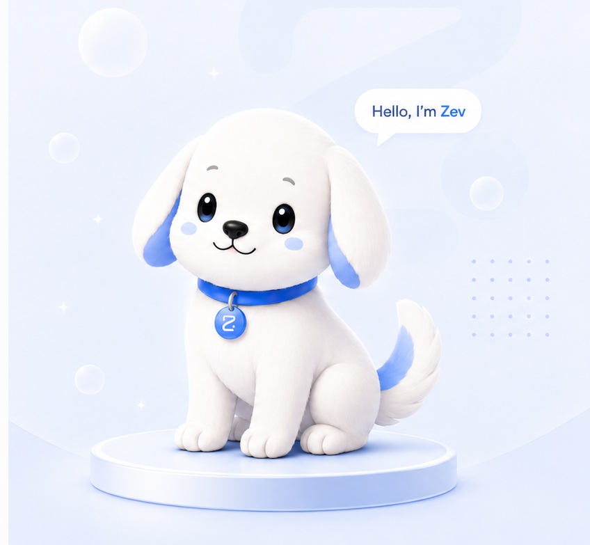 Zev, the ZEVQORA mascot